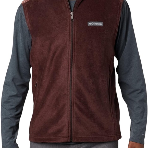 Columbia Men's Steens Mountain Vest Brown size Large - Picture 5 of 6